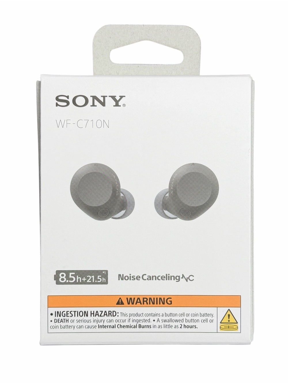 Sony WF-C710N Wireless Noise Canceling Bluetooth Earbud Headphones Black SEALED